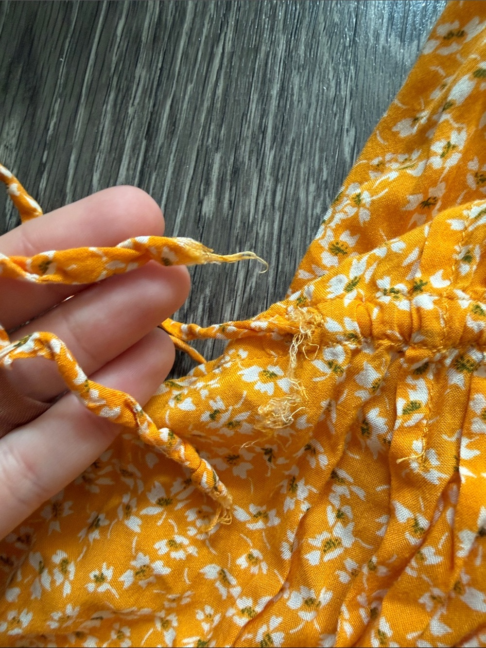 Free People One Fine Day Mini Dress in Yellow Combo - Picture 9 of 11